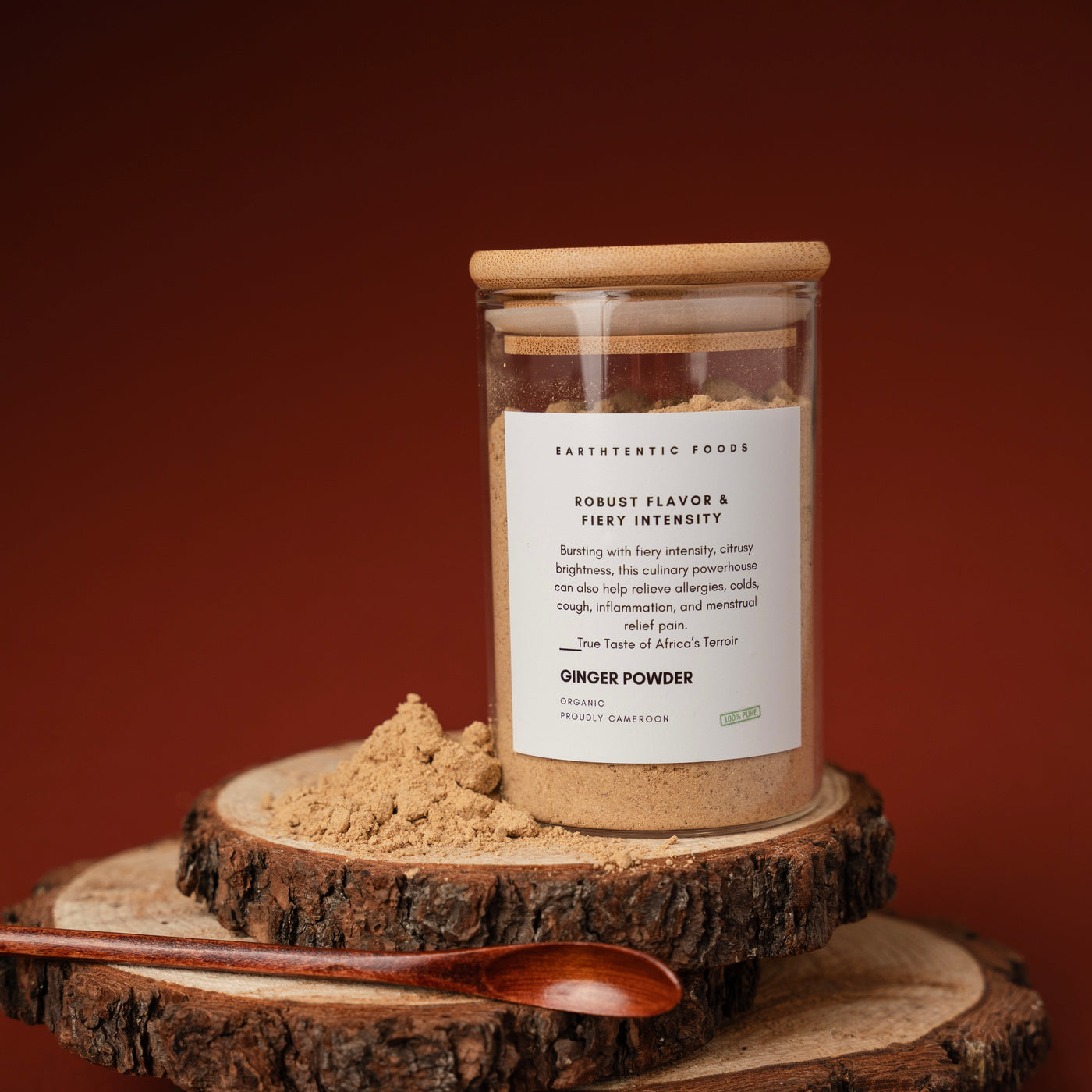 Pure, Organic African Ginger Powder