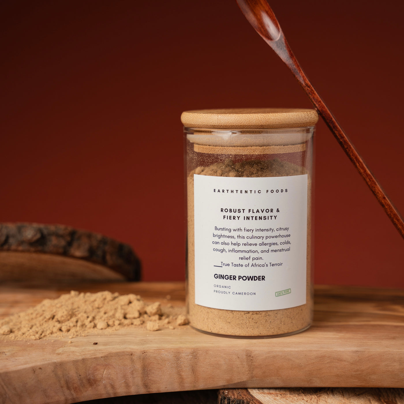 Pure, Organic African Ginger Powder